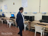 NAAC PEER TEAM VISITED TO COMPUTER LAB